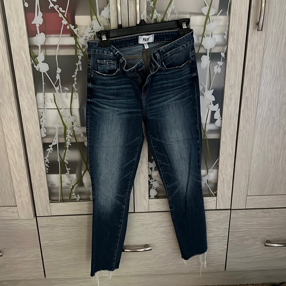 Paige Skyline Skinny Crop size 29